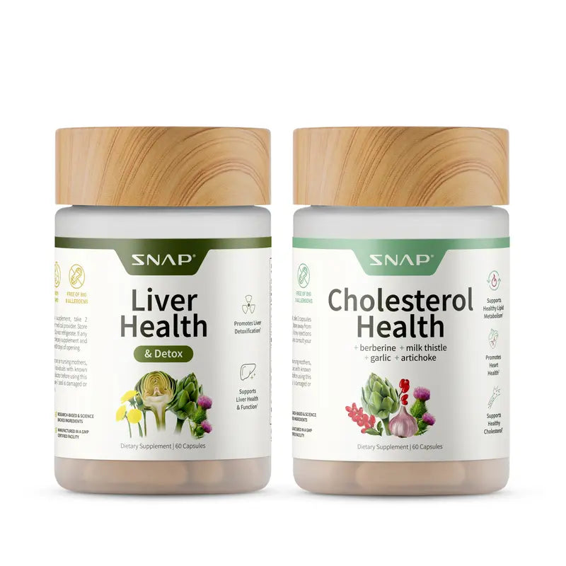 Cholesterol Health + Liver Health Capsules